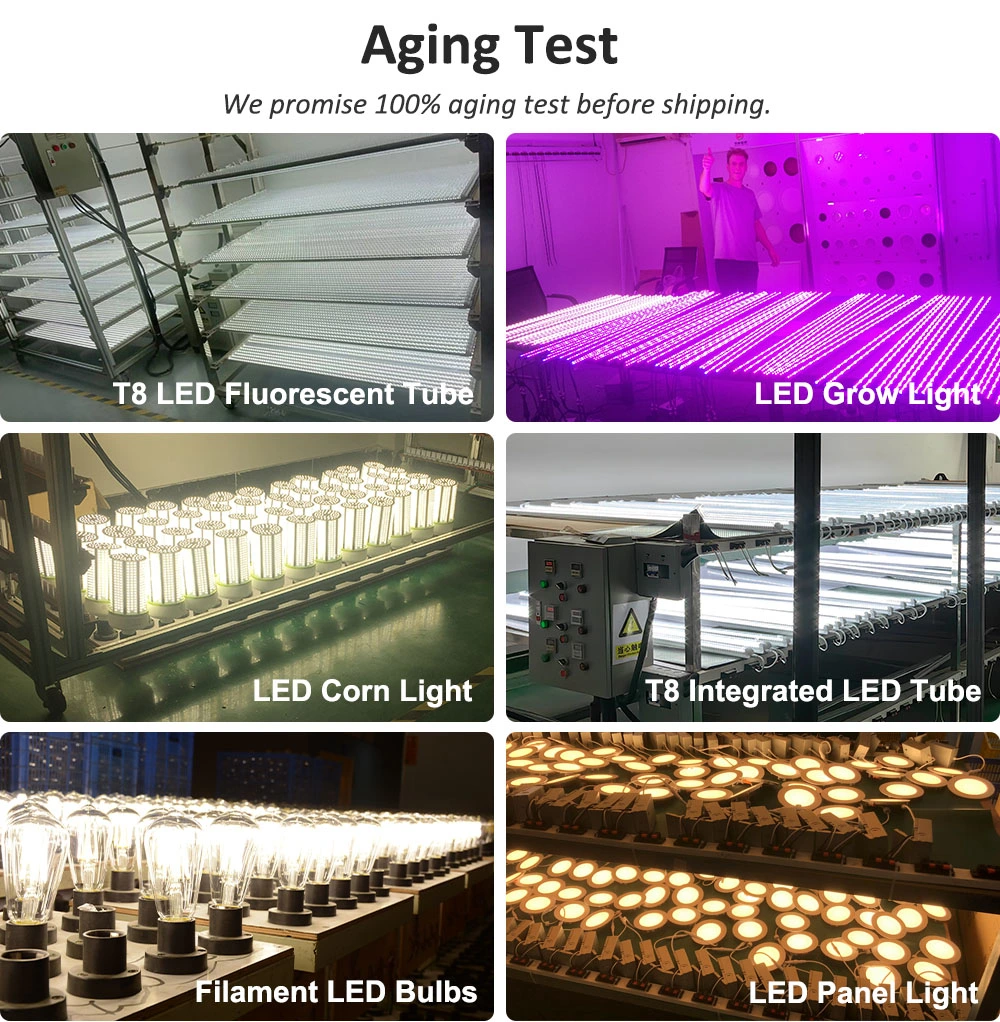 Jesled T8 LED Plant Growing Light Full Spectrum Linkable Grow Lamp for Greenhouse